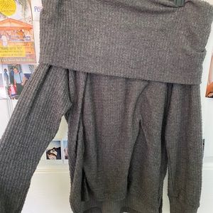Off the shoulder Sweater